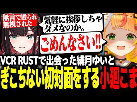 VCRで挨拶したら突然殴られた！？それでも友達になりにいく小廻こまｗ【ミリプロ/切り抜き】