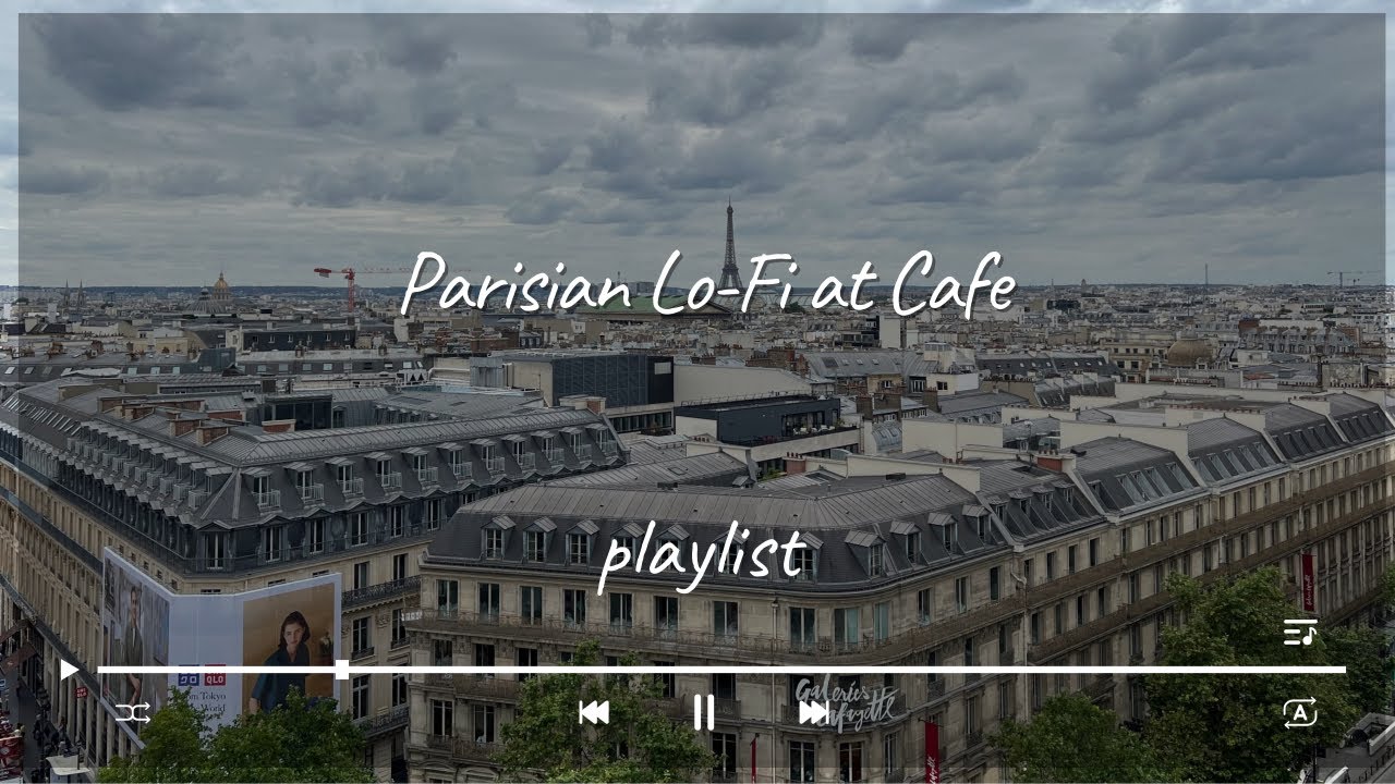 ☕️[별빛라벤더 | 카페] 파리지앵 감성 로파이 Paris Cafe Mood | 공부, 작업, 커피 타임