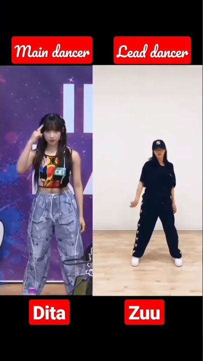 keren banget MAIN DANCER and LEAD DANCER SECRET NUMBER#secretnumber #ditakarang #zuu #shorts #fyp