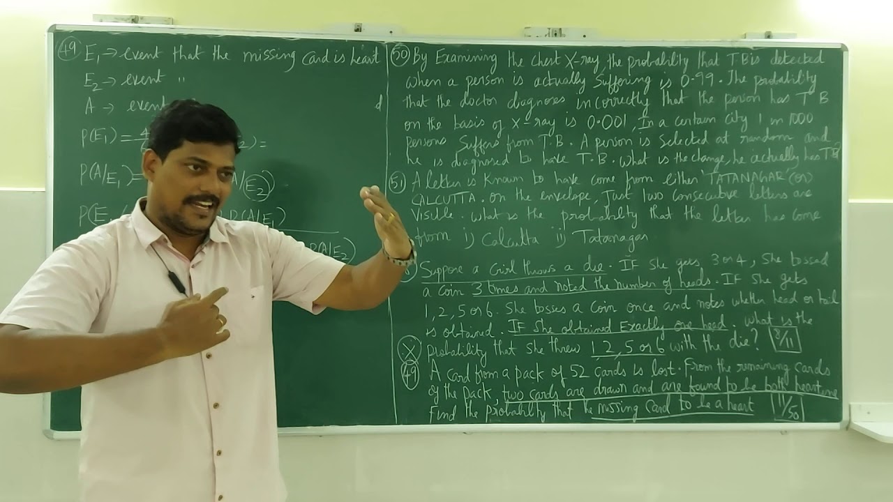 PROBABILITY SESSION 11 YouTube
