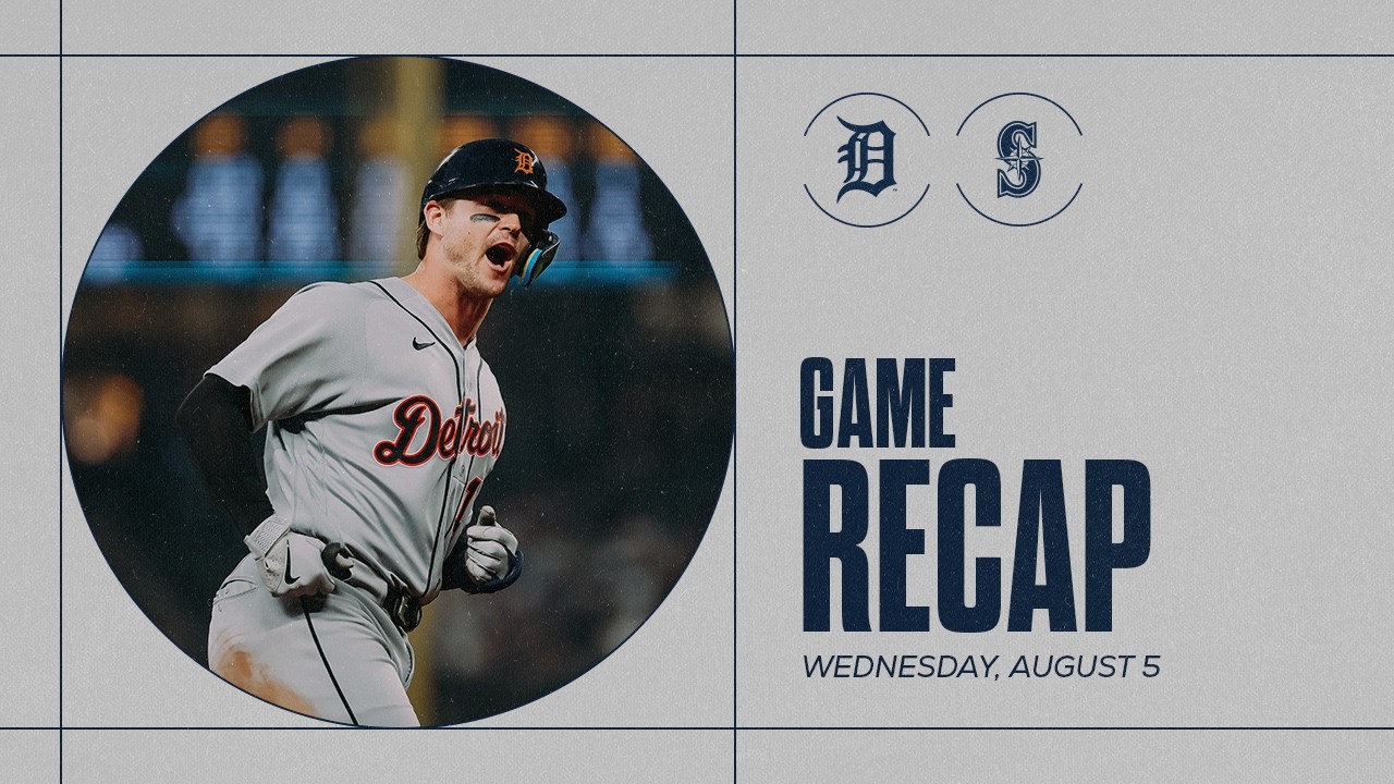 Tigers vs. Mariners Highlights | 8/5/2026