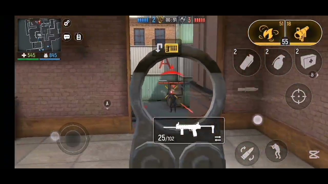 Modern ops - 1 vs 1 💣 (Factory & Facility) Gameplay 