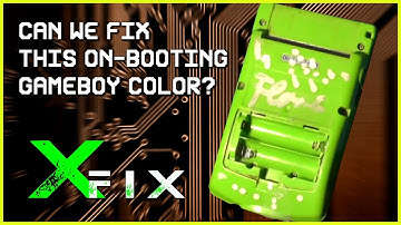 Faulty Gameboy Color Repair: It is not booting and has multiple issues - Can we fix it?