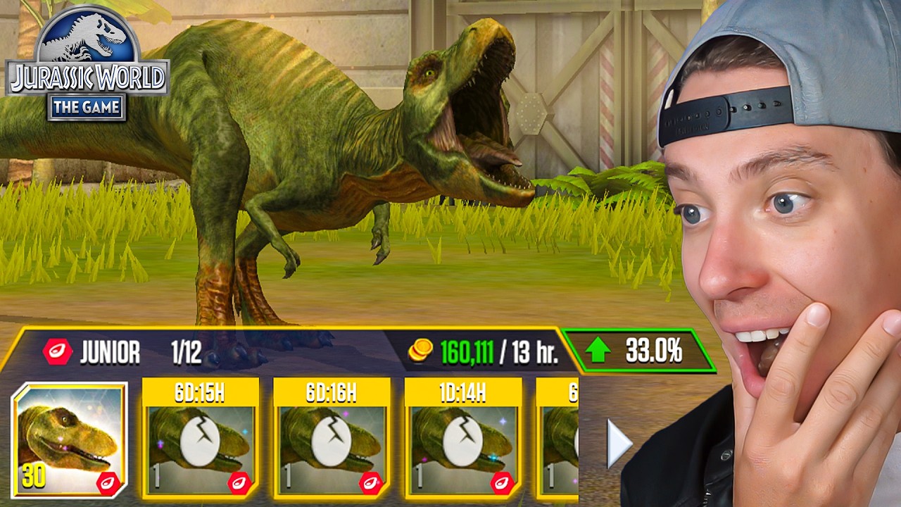I Unlocked EVERY Junior in Jurassic World The Game