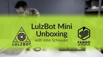 LulzBot Mini Unboxing