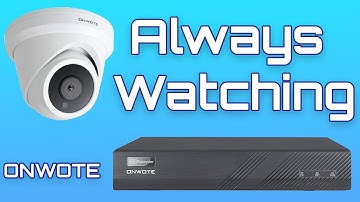 ONWOTE 4K NVR PoE Security Camera System Review - Affordable Surveillance!