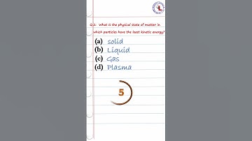 Matter in Our Surroundings Class 9 MCQ Questions#9thclass #viral #study