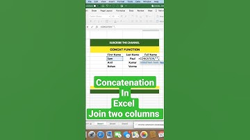 Excel Tips: Quick and Easy Concatenate In Excel | Short Tutorial