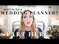 Want to be a Wedding Planner? YOU NEED THIS.