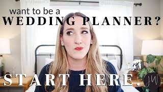 Want to be a Wedding Planner? YOU NEED THIS.