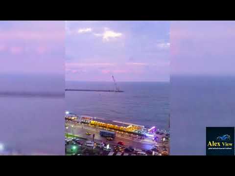 للبيع شقه مميزه في السرايا تري البحر بوضوح خطوات من فندق المحروسه وشارع الإقبال تشطيب الترا لوكس