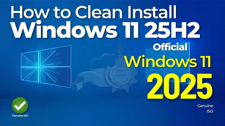How to Clean Install Windows 11 25H2 (2025) | Official & Genuine Windows 11 ISO via Bootable USB
