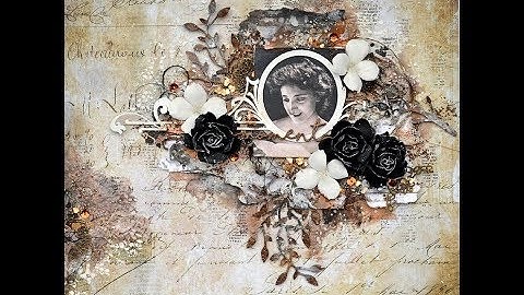 Mixed Media Layout Tutorial by Olga Bielska