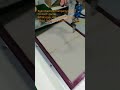 Glue drawing machine