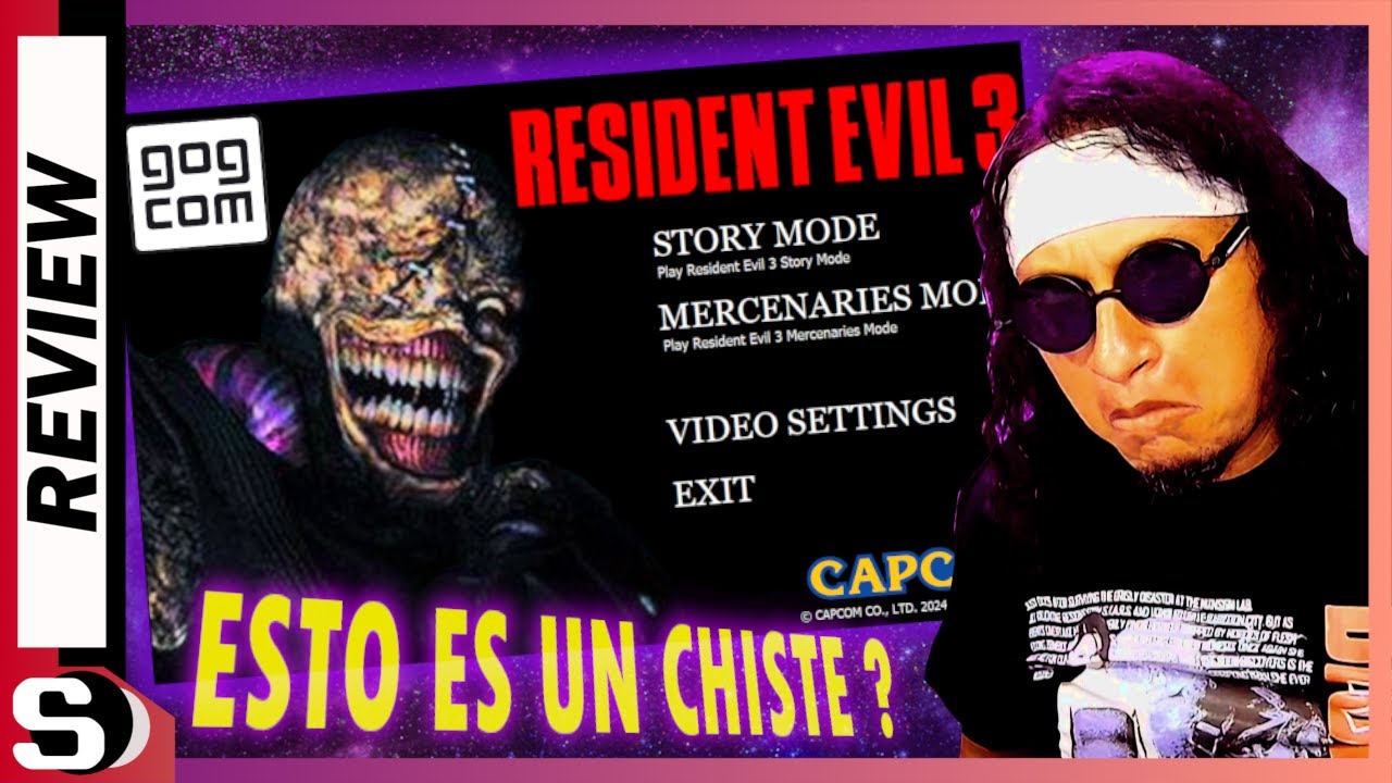 Review RESIDENT EVIL 3 (GOG 2024) - Decepcionanate, pero tiene arreglo