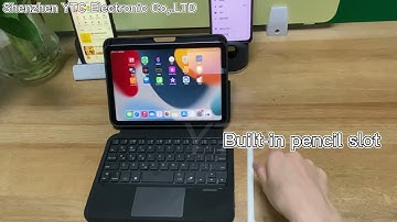 3 in 1 System And 3 Devices Connected Detachable Bluetooth Keyboard Case For Apple iPad mini 6