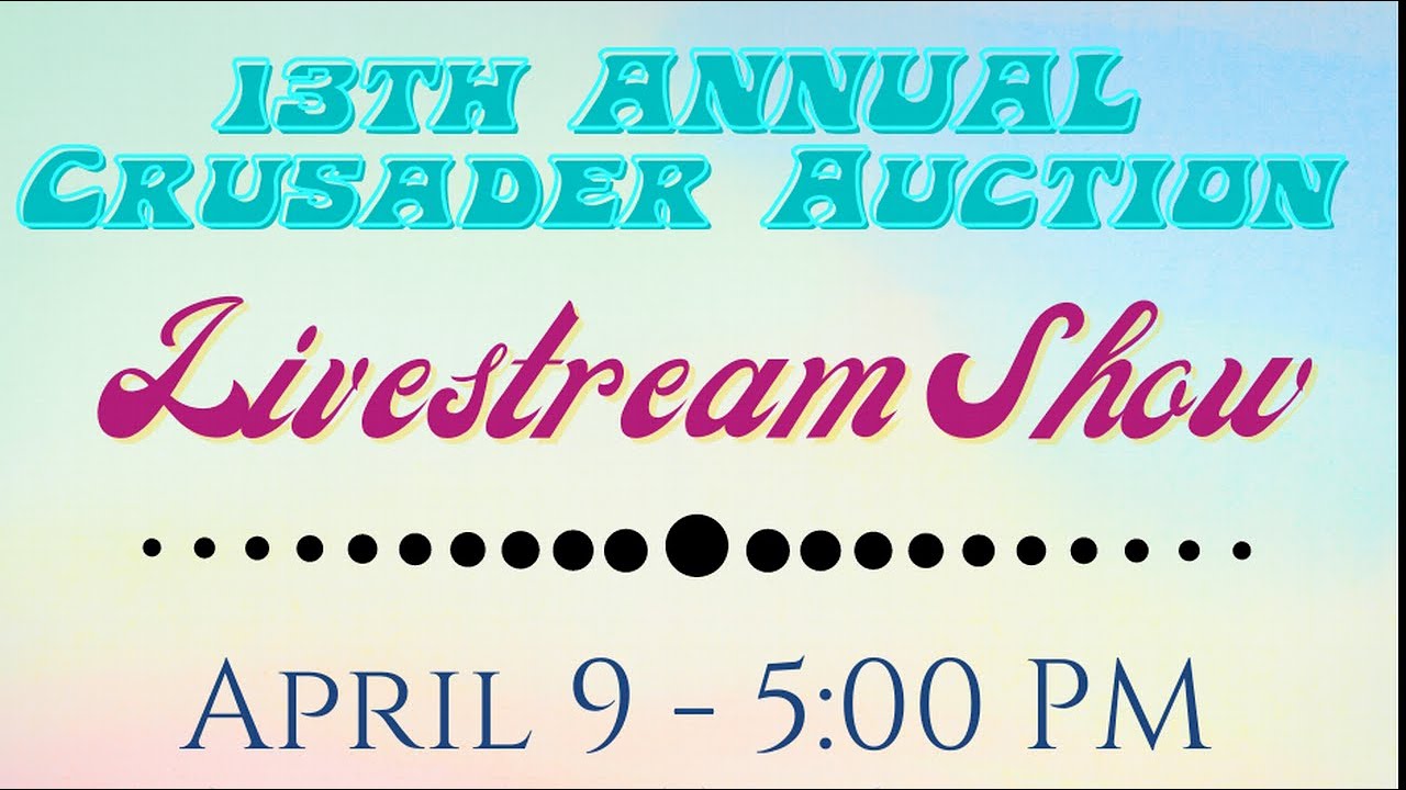 13th Annual St. James Auction Livestream YouTube