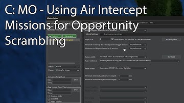 C: MO - Using Air Intercept Missions for Opportunity Scrambling
