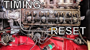 INITIAL TIMING on Triumph TR4 | Wegs Garage