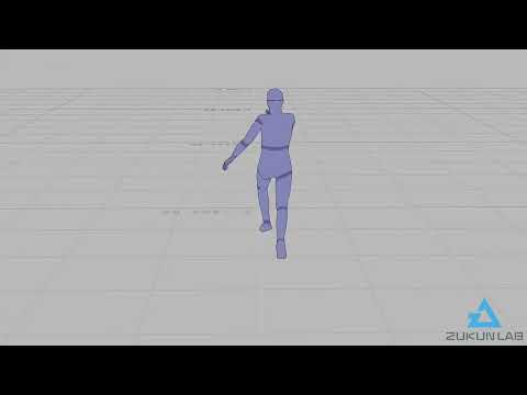 何かを見つけて逃げる人③(若者/男性)【モブ用モーション】