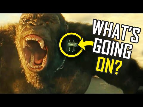GODZILLA VS KONG Trailer Breakdown | Why Kong Has A Collar On And This Teaser Fi
