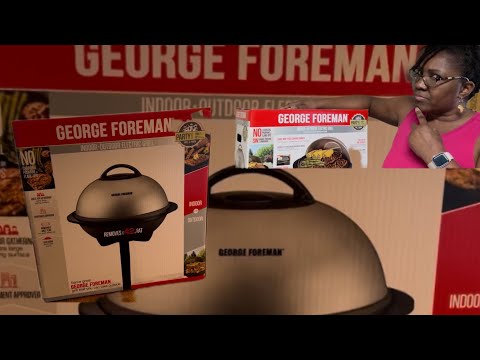 I Tried IT INSIDE | GEORGE FOREMAN INDOOR GRILL #eatathomeck