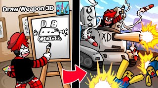 Draw Weapon 3D : When I draw a weapon, I get that weapon 🎨!!! screenshot 4