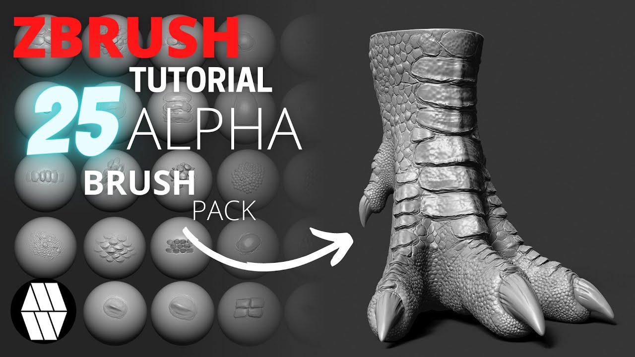 how to modify an alpha intensity in zbrush