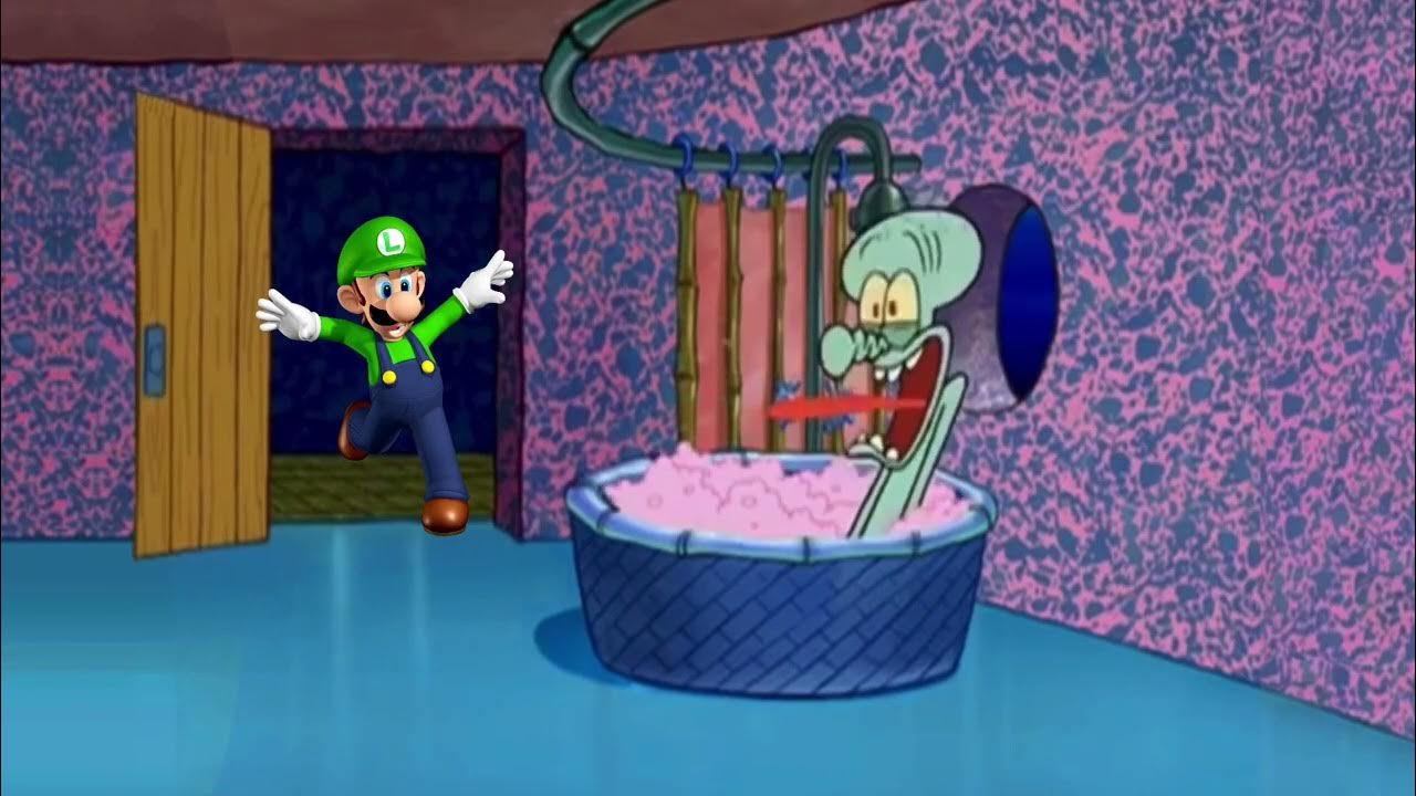 Luigi Drops by Squidward’s House YouTube