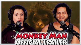 MONKEY MAN Trailer Reaction | Dev Patel | Sobhita Dhulipala