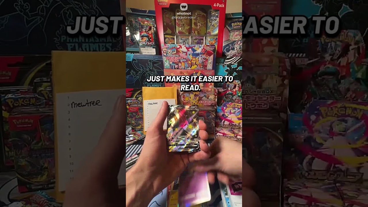 You don’t see this everyday #biggiebreaks #pokemon #whatnot #tradingcards #charizard
