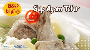 Resep Sup Ayam Telur, Menu Sahur Praktis Paling Enak