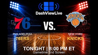 NBA: 76ers at Knicks - Gametime 2nd Screen LIVE 2nd Screen - Scores, Stats, Odds &amp; Reactions