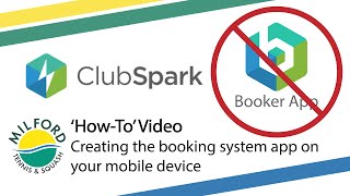 'How-to' Video - Create the booking system into an app! screenshot 5
