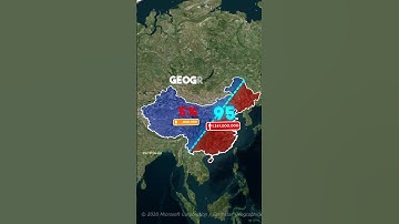 🏯 China’s East vs West Population Explained | Geography Facts