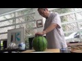 土井善晴の「スイカの切り方」(short ver) /【土井善晴の和食アプリ】
