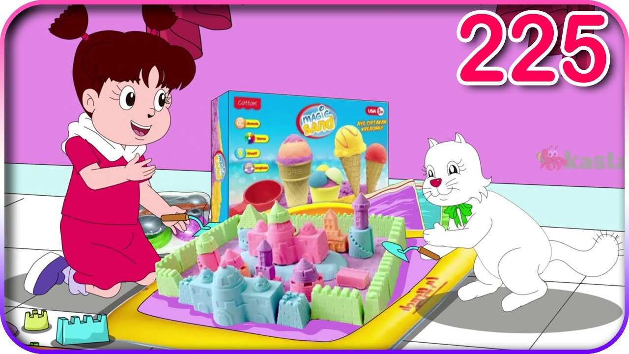 Unboxing Mainan Anak Kinetic Sand Mainan PASIR AJAIB MAGIC SAND Toys For Kids. 