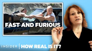 Physicist Rates 11 'Fast And Furious' Movie Stunts | How Real Is It? | Insider