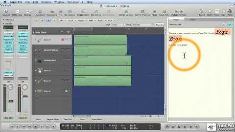 Logic 9 First Look: Overview Of Logic 9 - 03. Notes