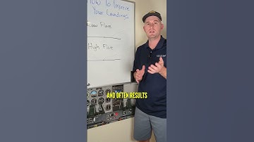 The secret to smooth landings #flying #landing #flighttraining #aviation