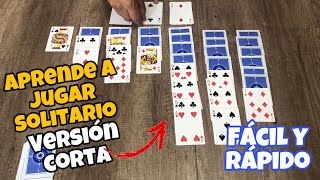 How to play solitaire (short version) / solitaire / how to play solitaire / solitaire rules / cards screenshot 3