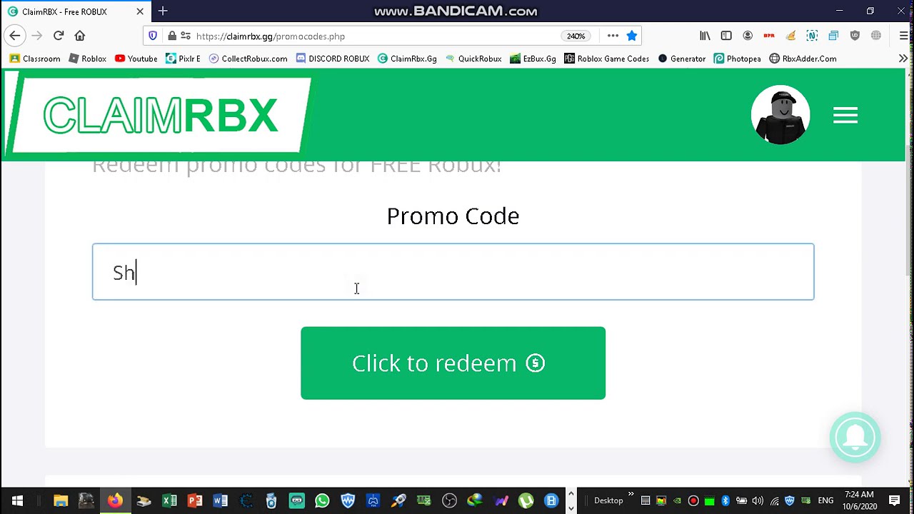 Claimrbx Gg Working Promocode 10 6 2020 Youtube - clam rbx