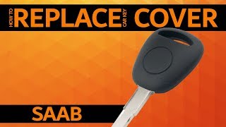 SAAB - How to replace car key cover