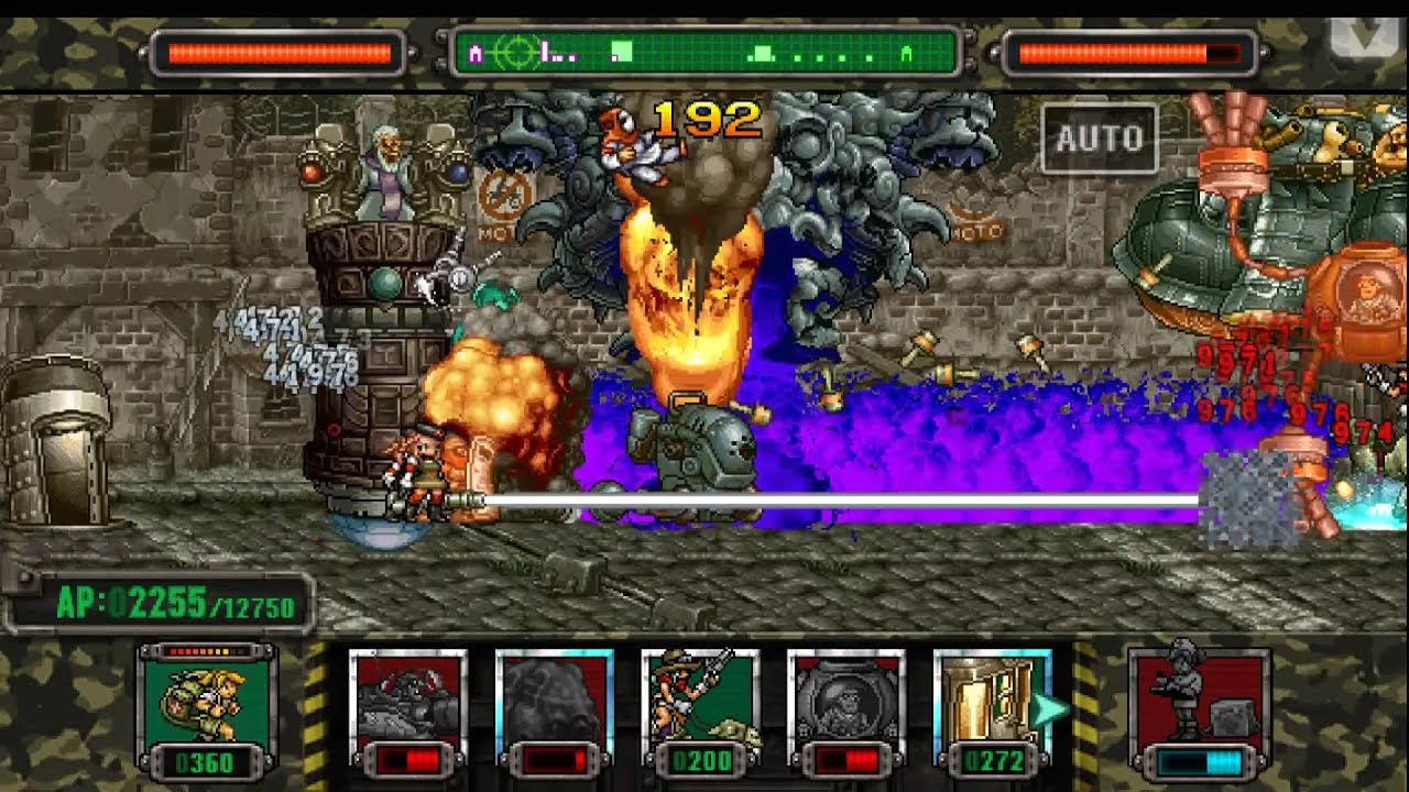 [HD]Metal slug ATTACK. ONLINE! SOL DAE ROKKER (ANIMA) Deck!!! (1.18.0 ...
