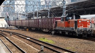 2019/08/02 JR貨物 2080レ DD51-1028 名古屋駅 | JR Freight: Cargo by DD51-1028 at Nagoya