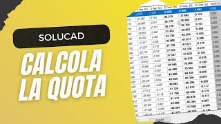 Solucad - Calcolo Della Quota Nota