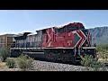 Locomotoras Ferromex Llevando tren pesado🚂🔥 circulando en la línea R, Espinazo Nuevo León