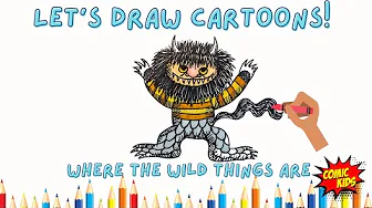 How To Draw Where The Wild Things Are | Drawing Tutorial for Kids