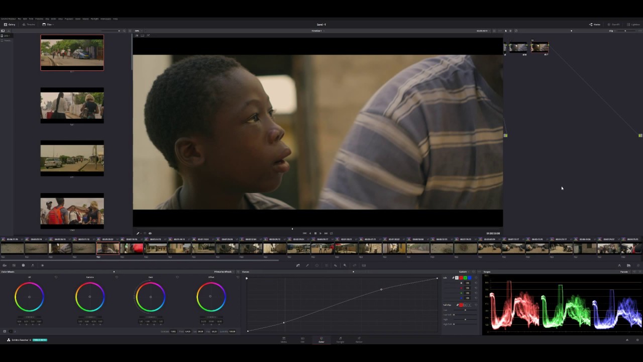 Editing A short film in Davinci Resolve 14 - Part 3 - YouTube