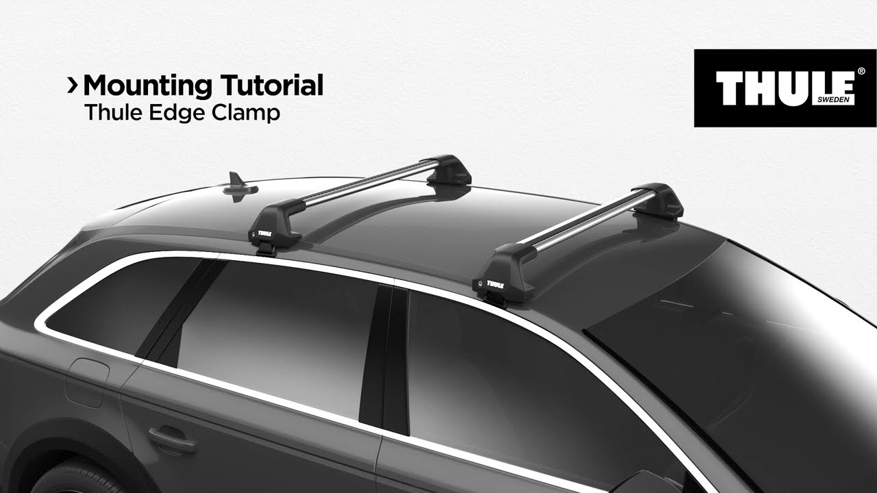 Thule WingBar Edge Roof Bars | Mounting Tutorial | DriveDen - YouTube